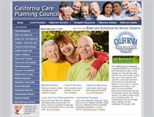 Tablet Screenshot of careforcalifornia.net